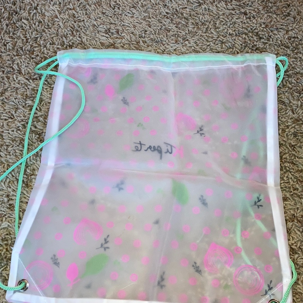 Clear Drawstring Backpack - image 3